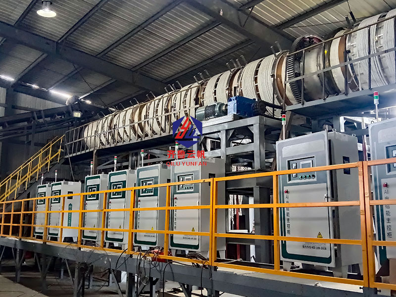 熱烈祝賀由我司為貴州市松桃縣設(shè)計(jì)的電解錳渣電磁焙燒生產(chǎn)線投料試產(chǎn)取得圓滿成功