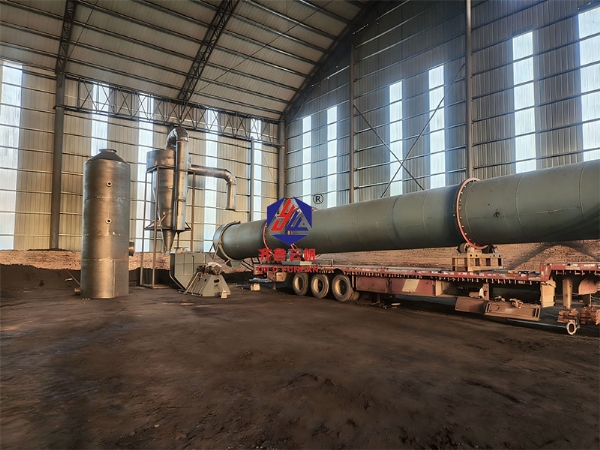 山西晉中車載煤泥烘干生產線